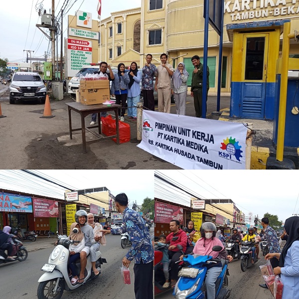 PUK SP FARKES R-KSPI RS Kartika Husada Tambun Bagikan Takjil kepada Masyarakat farker.jpg
