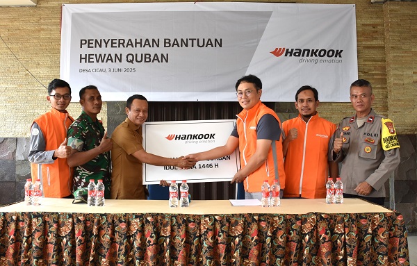 Hankook Tire Konsisten Selama 14 Tahun Serahkan Hewan Kurban untuk Masyarakat Kabupaten Bekasi hankook1.jpg