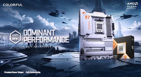 COLORFUL Mempersembahkan Motherboard CVN X870 ARK FROZEN untuk CPU AMD Ryzen 9000 mail1.jpg