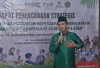 Buka Raker Laznas Alziz, Mashyhuril: Guru Al Washliyah Tidak Pernah Mengeluh mashuril-2.jpg