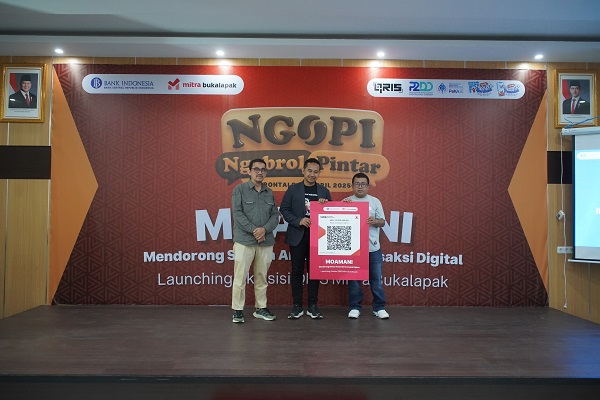 Mitra Bukalapak dan Bank Indonesia KPw Gorontalo Luncurkan QRIS ngopi.jpg