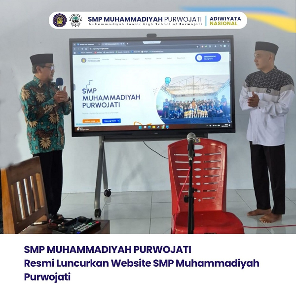Pengajian Isra Miraj Jadi Tonggak Peluncuran Website SMP Muhammadiyah Purwojati,Banyumas website.png