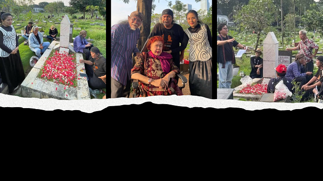 Taman Inspirasi Sastra Indonesia Pelopori Gerakan Moral untuk Pujangga Besar Chairil Anwar ziaran_ke_makam_chairil_anwar.png