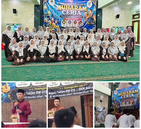 Majelis Taklim Ibu-ibu Masjid Daarul Ittihad Gelar Muharam Ceria