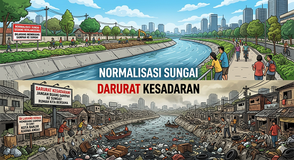 Normalisasi Sungai, Darurat Kesadaran