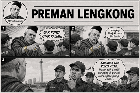 Preman Lengkong: MAKAN TAIK PIRING EMAS