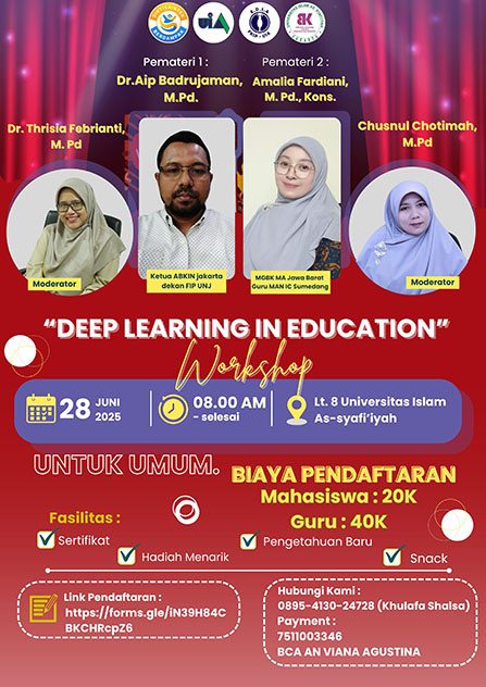 Ada Workshop Menarik di  FKIP FESTIVAL 2025 loh 
